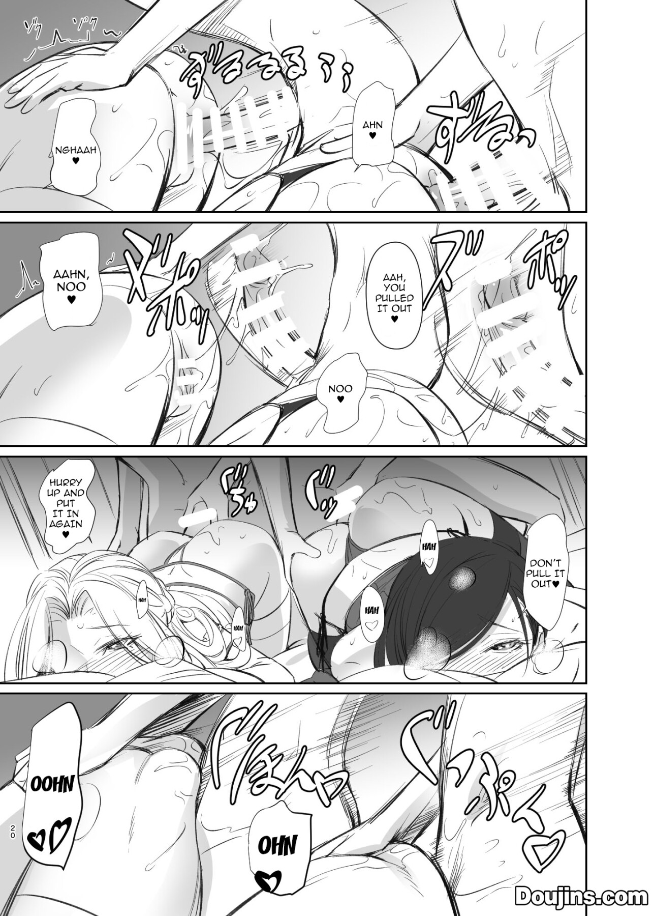 Hentai Manga Comic-My Friend's Mother-Read-20